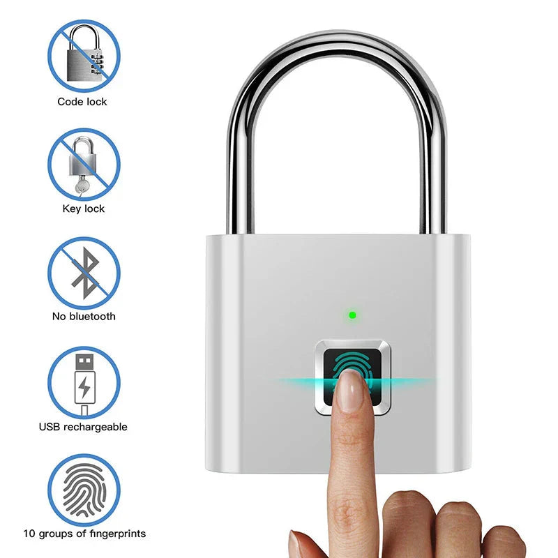 Smart Fingerprint Padlock 