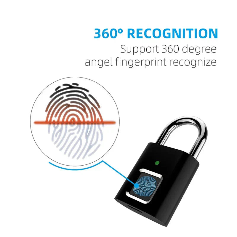 Smart Fingerprint Padlock 