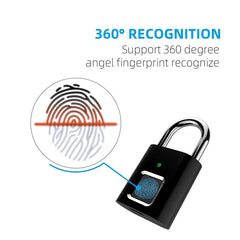 Smart Fingerprint Padlock 