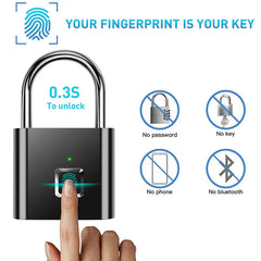Smart Fingerprint Padlock 