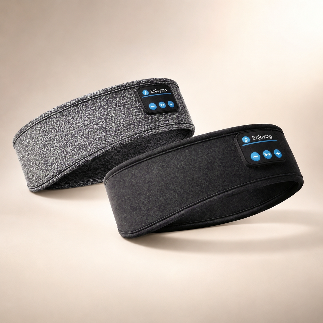 Bluetooth Sleep Headband – Wireless Headphones, Built-In Speakers, Comfortable Fabric, 10-Hour Battery Life
